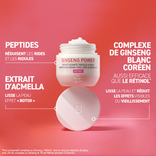 ERBORIAN GINSENG POWER CRÈME LISSANTE RIDULES & RIDES 50 ML
