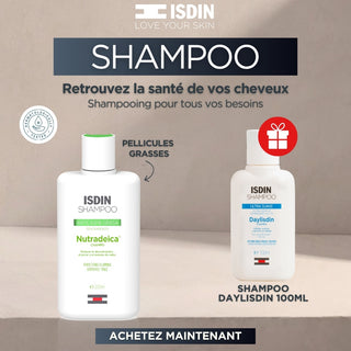 ISDIN SHAMPOO NUTRADECIA OILY DANDRUFF 200ML = SHAMPOO DAYLISDIN 100ML OFFERT