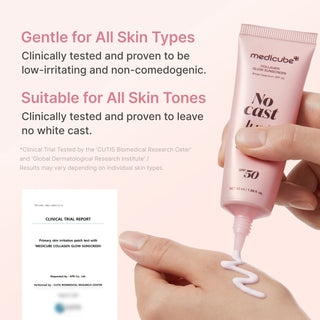 Medicube No Cast Just Glow Collagen Sunscreen SPF50 – 50 ml