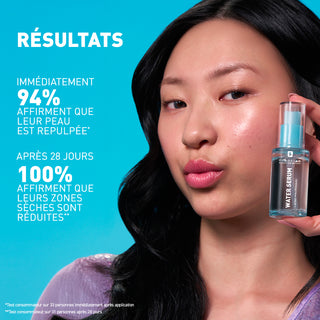 Erborian Water Serum Moisturizing 30 ml, sérum hydratant visage pour peau déshydratée, soin coréen hydratation et confort, BeautyMarket parapharmacie Maroc.
