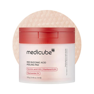 Medicube Red Succinic Acid Peeling Pad – 155 g / 70 disques