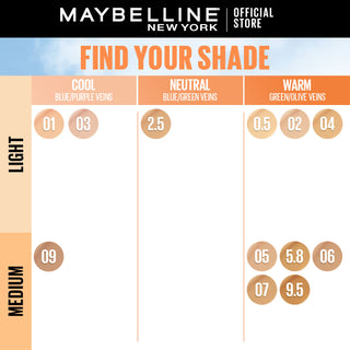 Maybelline New York FIT ME FRESH TINT SPF50 0.5