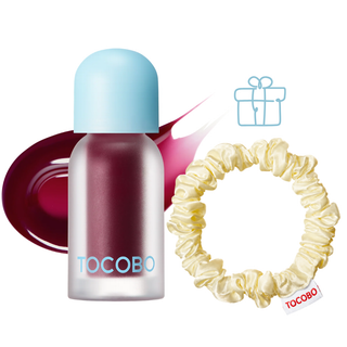 TOCOBO Juicy Berry Plumping Lip Oil 07 Plum Jam = Hair scrunch offert