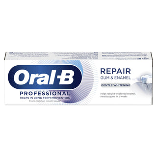 ORAL-B DENTIFRICE GUM & ENAMEL REPAIR GENTLE WHITENING 75ML