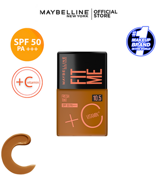 Maybelline New York - Fond de teint Fit Me Fresh Tint  SPF 50 = Micellar Vit C 100ML