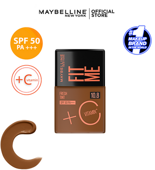 Maybelline New York - Fond de teint Fit Me Fresh Tint  SPF 50 = Micellar Vit C 100ML