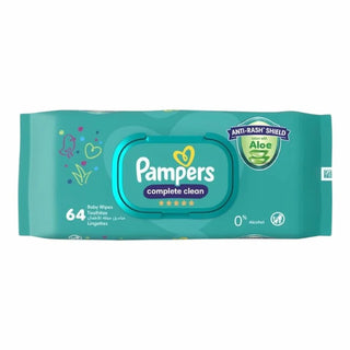 Pampers Lingettes bébé Aloe Vera 64 unités