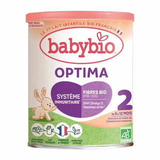 BABYBIO OPTIMA LAIT 2ER AGE 400G