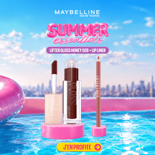 Maybelline Lifter Gloss à Lèvres Repulpant 028 Reef + Lifter Liner 007 Big Lift