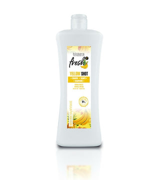 BIOKERA FRESH YELLOW SHOT SHAMPOOING 1000 ML