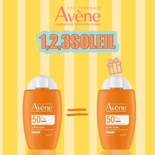 Avène Ultra Fluid Invisible SPF50+=Avène Ultra Fluid Invisible SPF50+ Offert