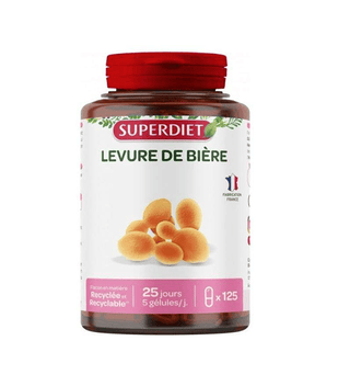 Superdiet Levure De Bière 125 Gélules