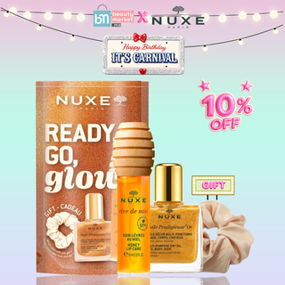NUXE Coffret Ready, Go, Glow – 2 Produits = Chouchou Offert