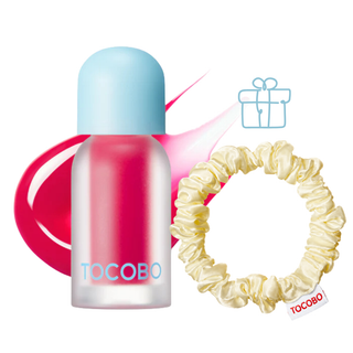 TOCOBO Juicy Berry Plumping Lip Oil 12 Cherry Ade = Hair scrunch offert