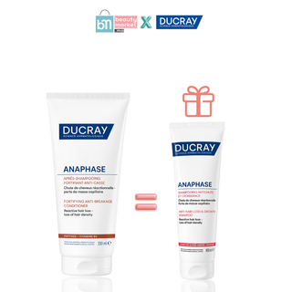 Ducray Anaphase+ Après-Shampooing Fortifiant 200ml = Shampooing Antichute 100ml Offert