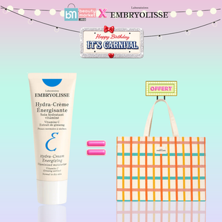 Embryolisse Hydra-Crème Énergisante 40ml = Tote Bag Offert