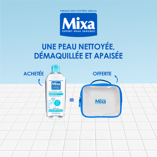 Mixa Eau Micellaire Apaisante 400ml = Trousse OFFERTE