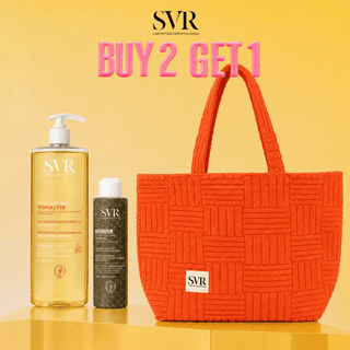 SVR Topialyse Huile Lavante 1 L + Xérial Gommage Corps 100 g = Sac Offert