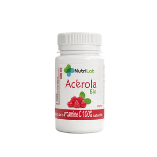 NUTRILAB ACEROLA BIO VITAMIN C 30GELULES