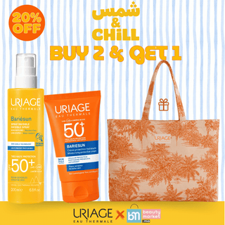 Pack Uriage Bariésun Crème Sans Parfum SPF50+ 50 ml + Spray Invisible SPF50+ 200 ml = Sac Offert