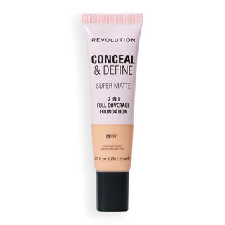 Revolution Conceal and Define Full Cover Tube Foundation F5NW
