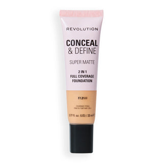 Revolution Conceal and Define Full Cover Tube Foundation F7.2
