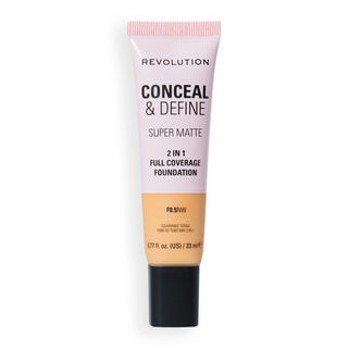Revolution Conceal and Define Full Cover Tube Foundation F8.5