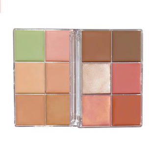 Revolution Everything Base Face Icon Complexion Palette Light