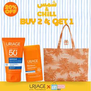 Pack Uriage Bariésun Crème Hydratante Sans Parfum SPF50+ + Invisible Sun Stick SPF50+ 18 g = Sac Offert