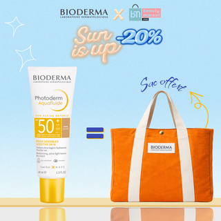 Bioderma Photoderm MAX Aquafluide Teinte Dorée SPF50+ 40ml = Sac Offert