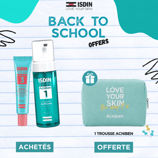 Pack ISDIN Acniben Mousse Nettoyante 150 ml + On The Spot 15 ml = Trousse Offerte