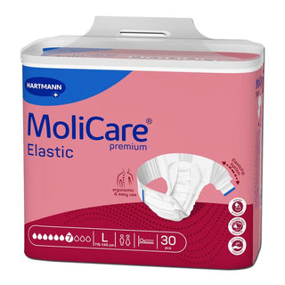 HARTMANN MOLICARE PREMIUM CHANGE ADULTE ELASTIC 7G TAILLE L NUIT 30U