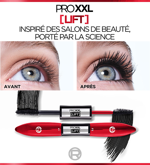 L'Oréal Paris -Mascara XXL Lift =  Mini khol + paradise mascara OFFERTS