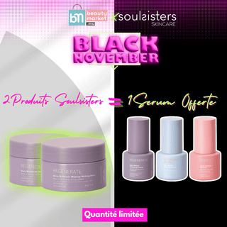 SoulSisters Baume Fondant Démaquillant Duo = Sérum Format d’Achat Offert