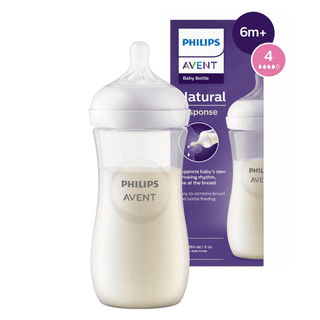 AVENT BIBERON NATURAL 4.0 TEAT 6M+ 330ML SCY906/01