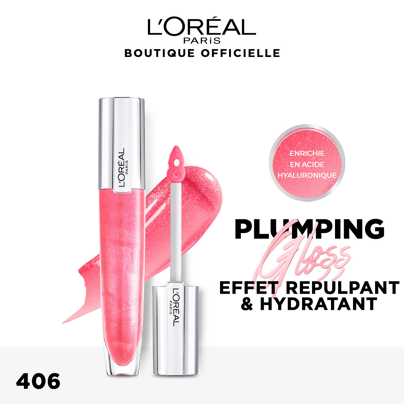 L'Oréal Paris -Gloss Brilliant signature plump