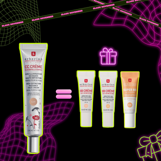 Erborian CC Crème à la Centella Asiatica SPF25 45 ML = 3 Minis BB Crème Offerts