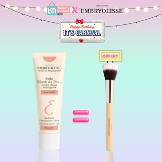 Embryolisse Soin Blush de Peau Rose Lumière 30ml = Pinceau Visage Offert