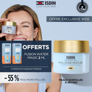 Isdin Isdinceutics Hyaluronic Moisture Normal To Dry 50ml = 2 Mini Fusion Water Magic OFFERTS