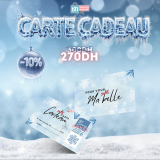 carte cadeau winter time 300dh maroc

gift card beautymarket 300 dh

idee cadeau beaute maroc

carte cadeau parapharmacie maroc
