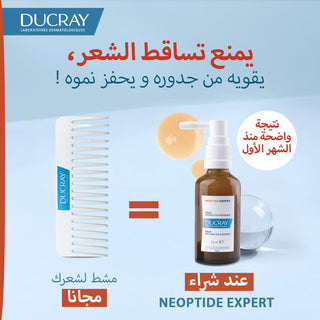 DUCRAY NEOPTIDE EXPERT Sérum antichute & croissance 50ML = Brosse OFFERTE