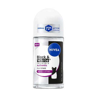 NIVEA MEN DEODORANT ROLL-ON BLACK & WHITE AUTHENTIC 50ML