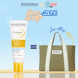 Bioderma Photoderm Crème SPF50+ 40ml = Sac Offert