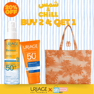 Pack Uriage Bariésun Fluide Anti-Tâches SPF50+ 40 ml + Eau Solaire Fraîche SPF50+ 200 ml = Sac Offert