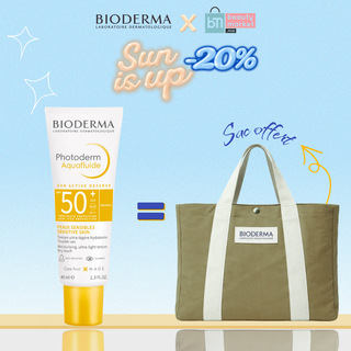 Bioderma Photoderm Aquafluide Invisible SPF50+ = Sac Offert