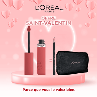 L'Oréal Paris-INFAILLIBLE MATTE RESISTANCE 230 SHOPPING SPREE = Mini khol +Trousse