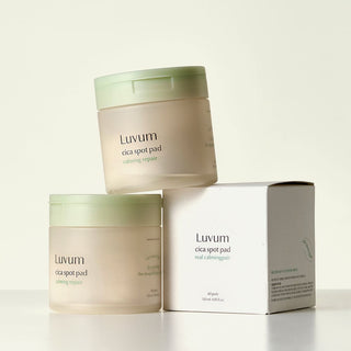 Luvum Calming Repair Cica Spot Pad 120ml / 60pads – disques apaisants et réparateurs à la Centella Asiatica