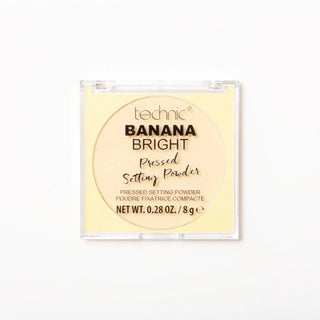 Technic Banana Bright – Poudre Compacte Fixatrice Jaune