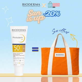 Bioderma Photoderm M SPF50+ Teinte Dorée = Sac Offert