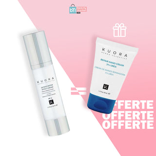 KUORA Crème effet botox 28 jours 50 ml = CRÈME MAINS RÉPARATRICE À L'URÉE 5% 50ML OFFERTE